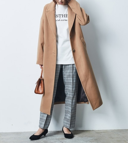 センタープレスワイドストレートパンツ(シックスタイル)