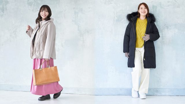 ダウンコートでおしゃれ冬コーデ♪ぽっちゃりさんの防寒アウター特集（ダウン、ボア、ファー、キルティング）