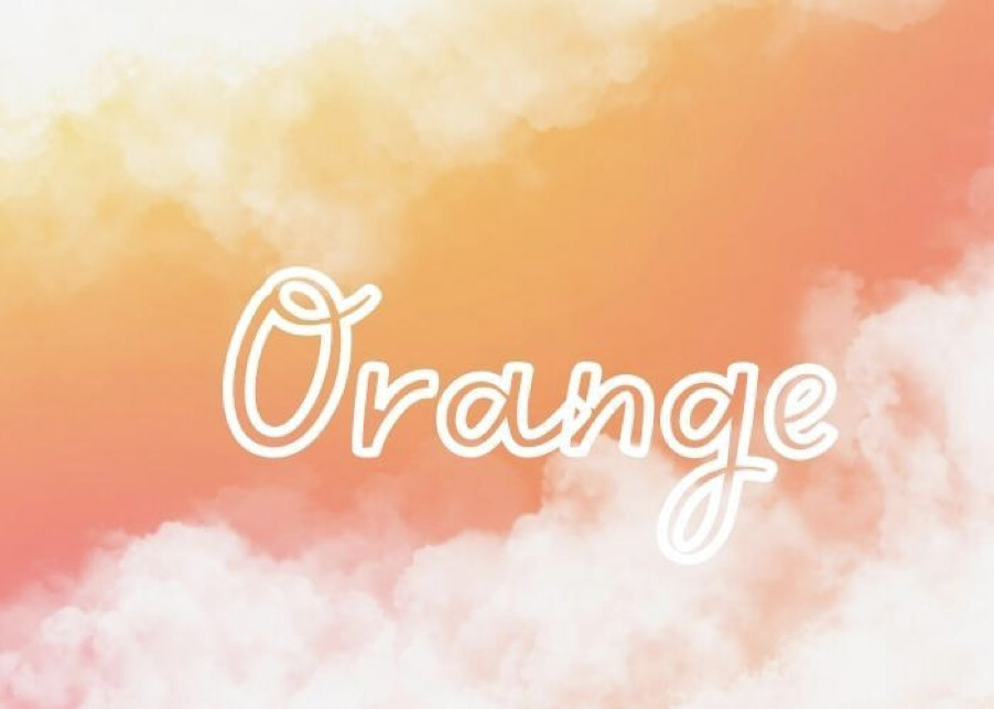推しカラー”オレンジ”の参戦服ぽっちゃりコーデ