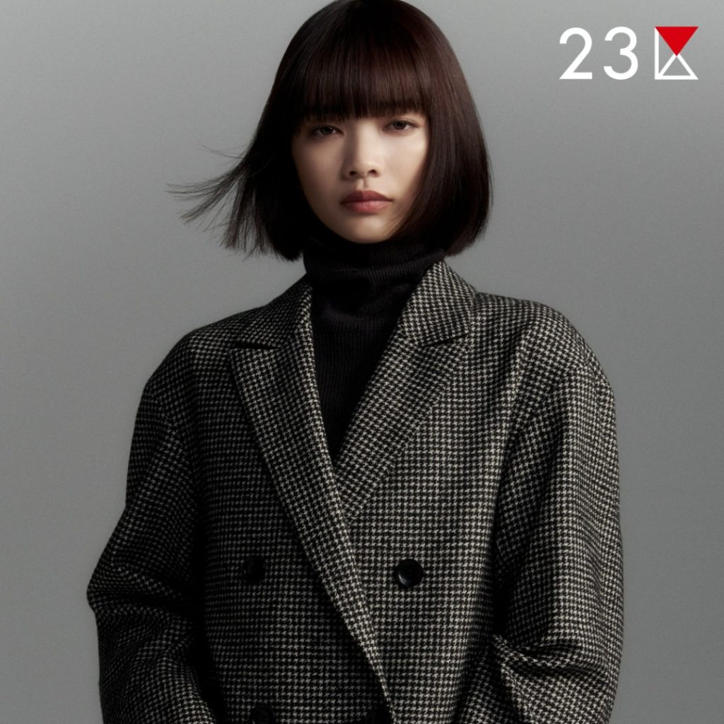 【23区】洗練された大人のパーティードレス 大きいサイズ