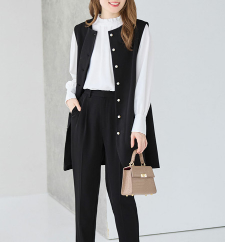 【春夏向け】ぽっちゃりさんの1泊2日の出張コーデ