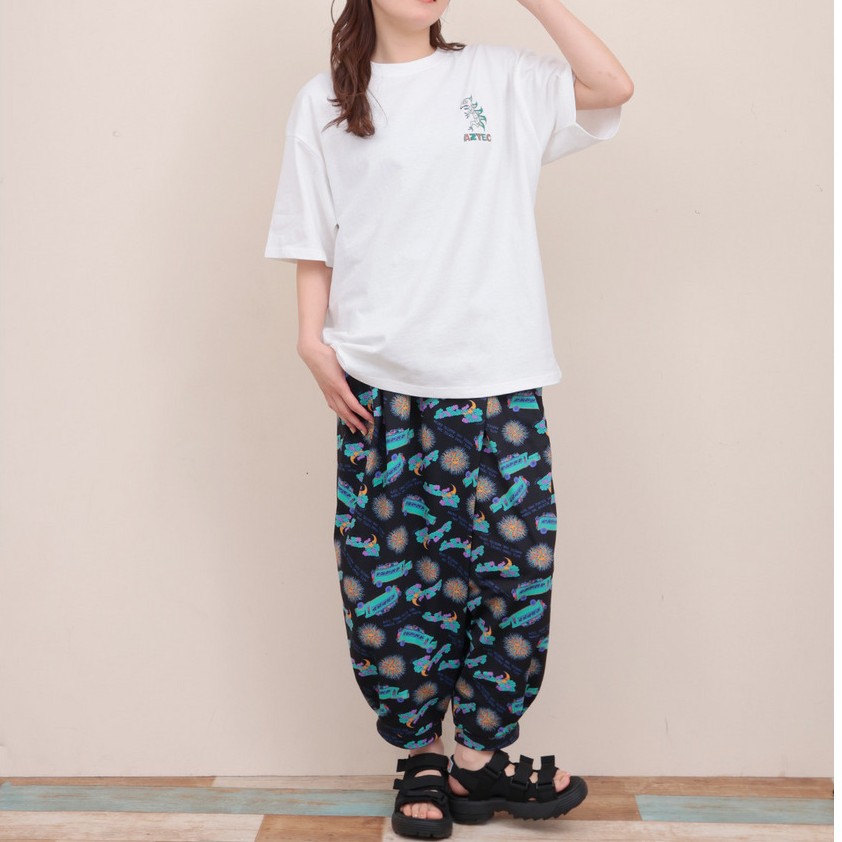 ぽっちゃりさんにおすすめ！子どもと行く、ママの海・プールコーデ1