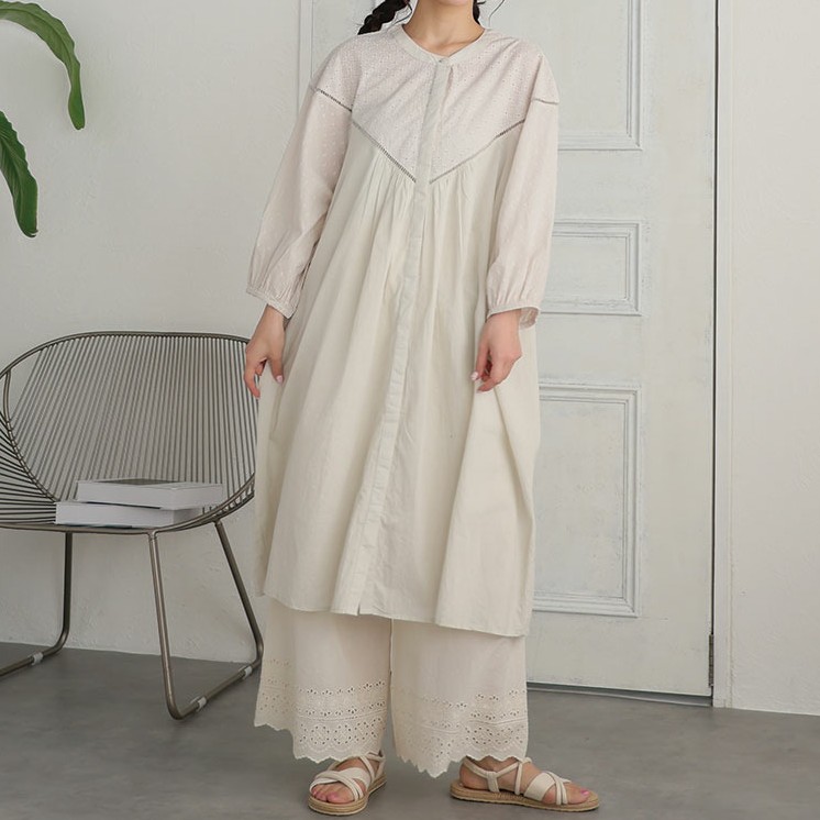 パッと簡単にコーデが決まる「ワイドパンツのセットアップ」コーデ