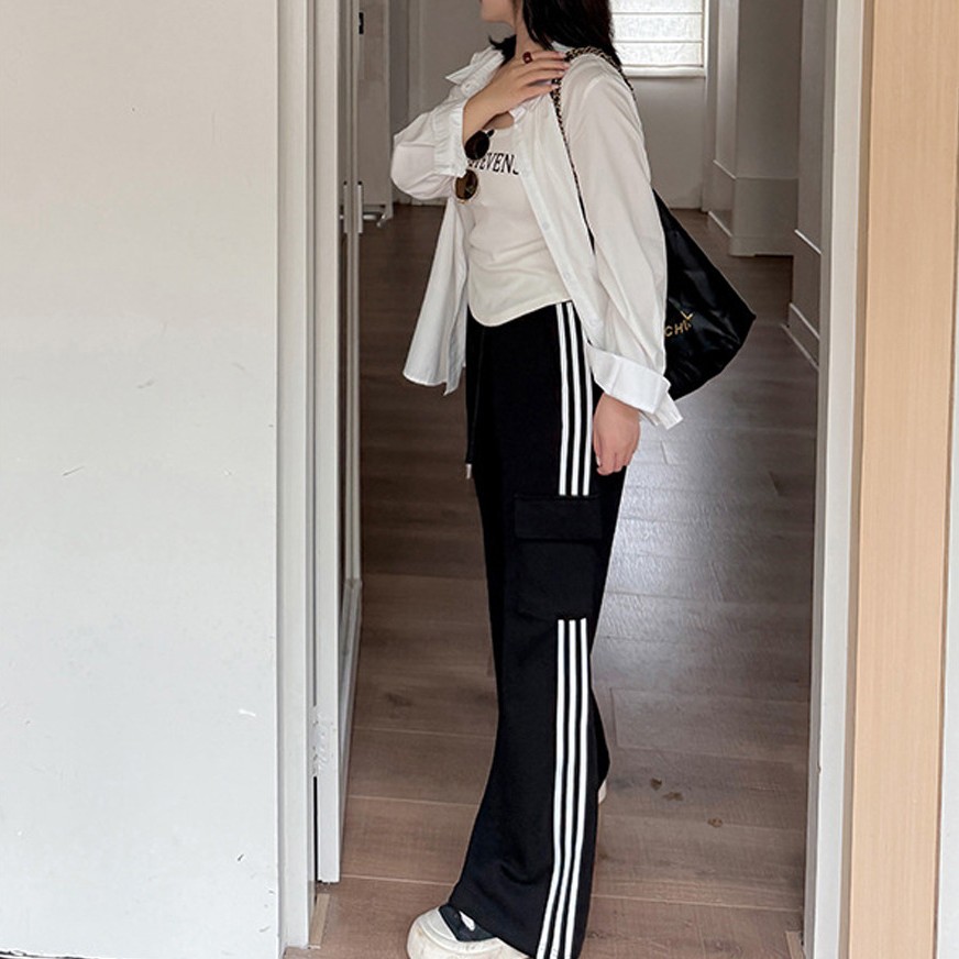 脚長効果がほしいぽっちゃりさんのワイドパンツの選び方