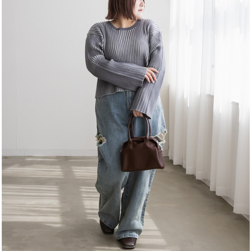 身長高めぽっちゃりさん（165cm以上）のトップス丈