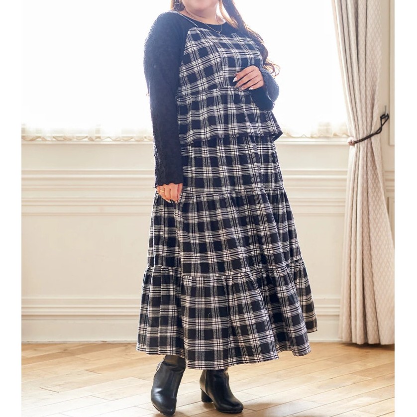 大人可愛いを演出♡ビスチェ×チェック柄スカートセットアップでつくる旬のきれいめコーデ