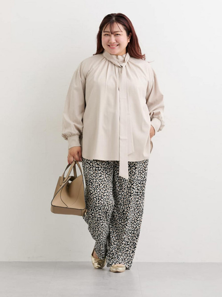 大きいサイズ　40代ぽっちゃりさんにおすすめのレストラン同窓会コーデ