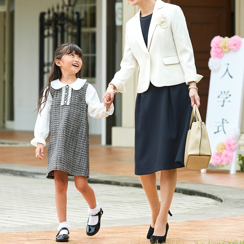 ぽっちゃりママ・おすすめセレモニースカートスーツ