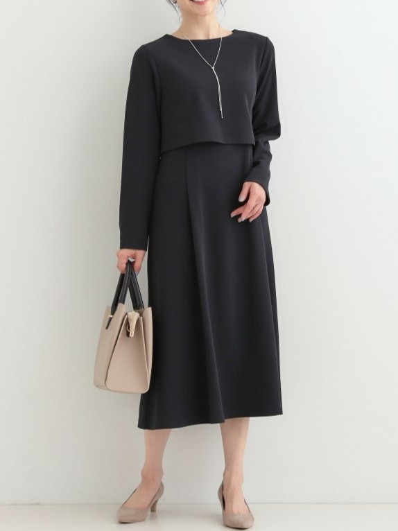 頑張りすぎないのが丁度いい◎同世代ウケ抜群な大人顔ワンピでランチへ