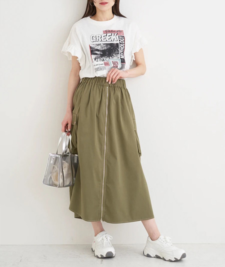 【春スカートの選び方③】ウエスト位置：後ろゴム＆ハイウエストが鉄則