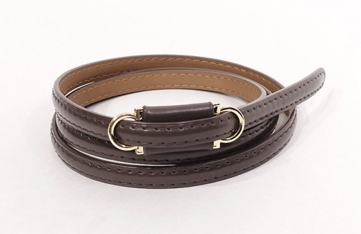 膨張色を締め色に変える！細見えベルトマークのコツ