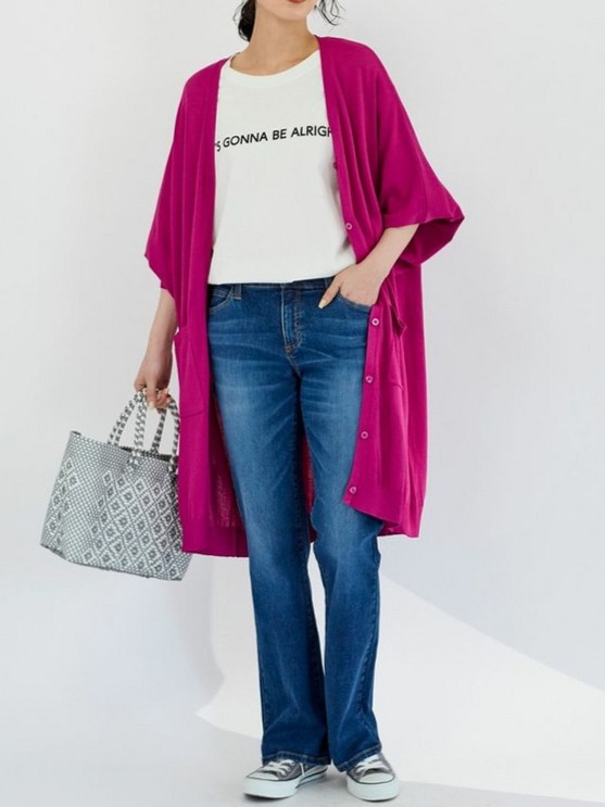 【アースカラー】清潔感でレッグラインをカバー！着回し力抜群の万能デニム