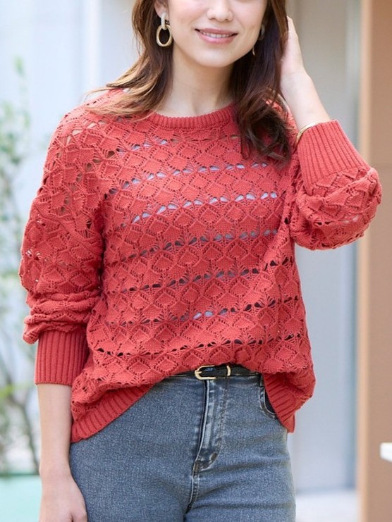 【ママ向け】親子遠足や公園遊びにも！お花見にぴったりな春ニットコーデ