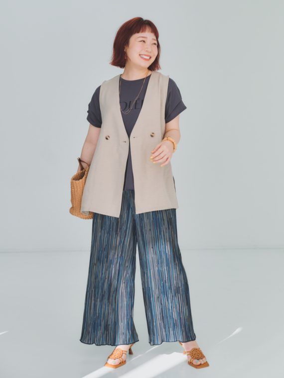 Q. 40代・50代の夏パンツ。部屋着感・おばさん見えを回避するには?