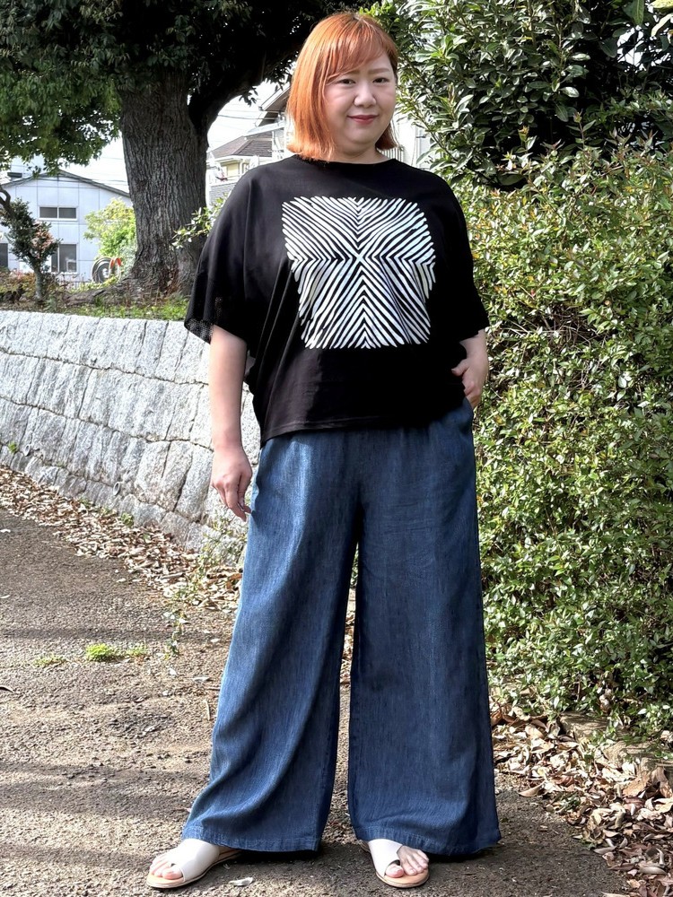 太って見えるTシャツはサイズ選びに注意