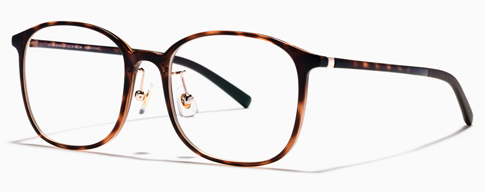 Airframe Slim Big Shape JINS(ジンズ)のぽっちゃりさん向けおすすめメガネ