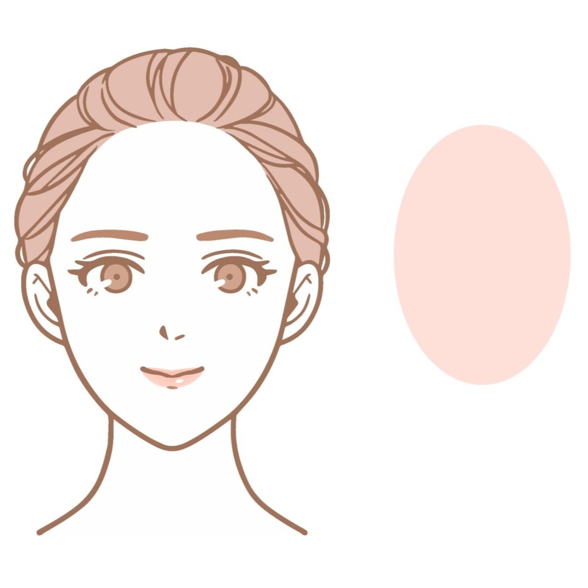 ［顔輪郭タイプ：面長］ぽっちゃりさんにおすすめの帽子