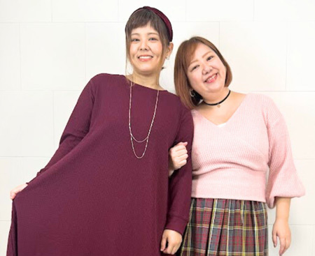 Alinomaぽっちゃりモデル　おゆきとわたちゃん　