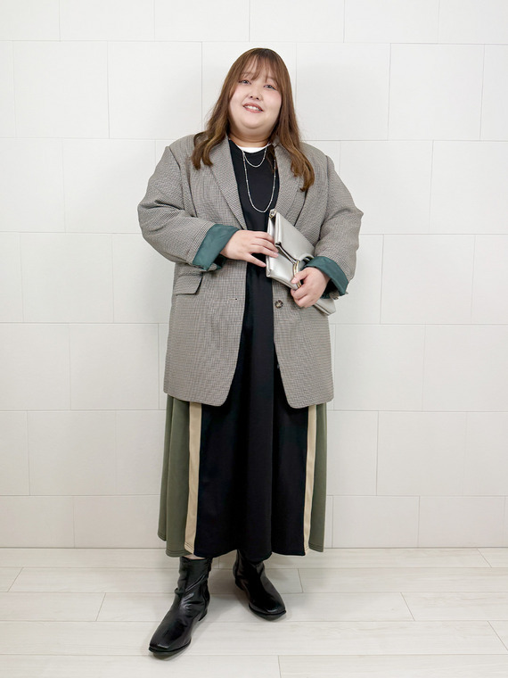 ワンピースは「Iライン」+「ウエストマーク」が万能