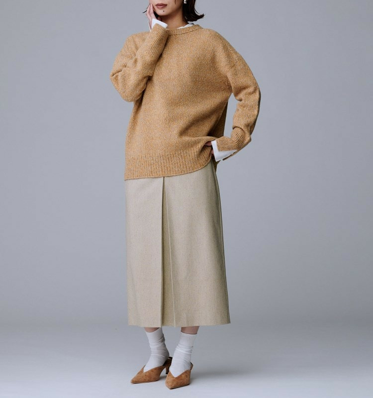 150cm×60代にベストなスカート丈とは?