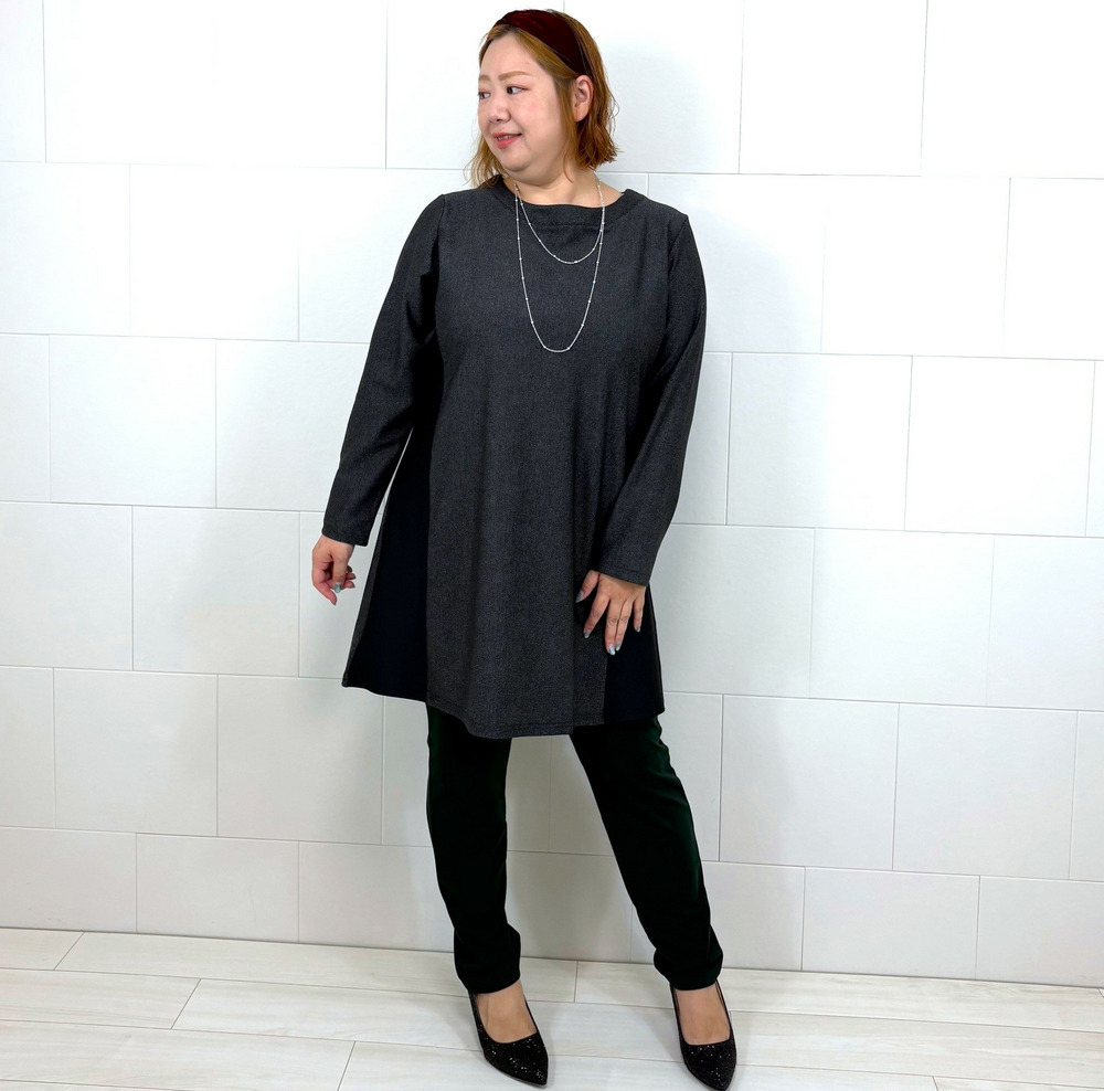 ぽっちゃり体型の小柄女性に似合うシルエットは?