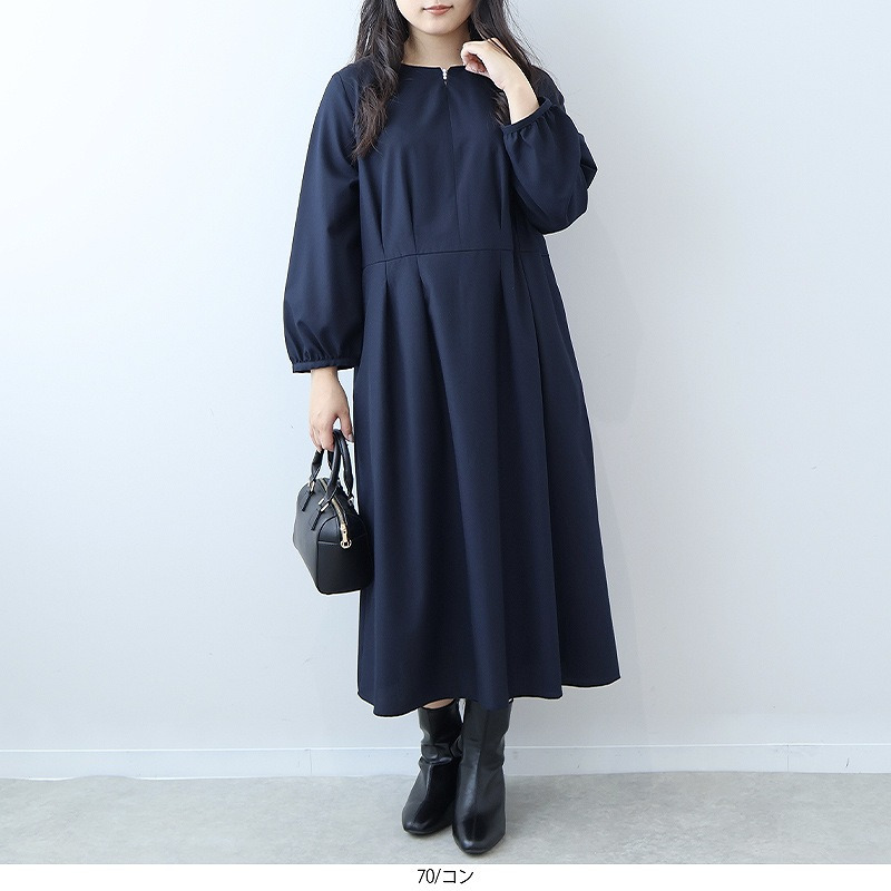 ワンピースは「Iライン」+「ウエストマーク」が万能