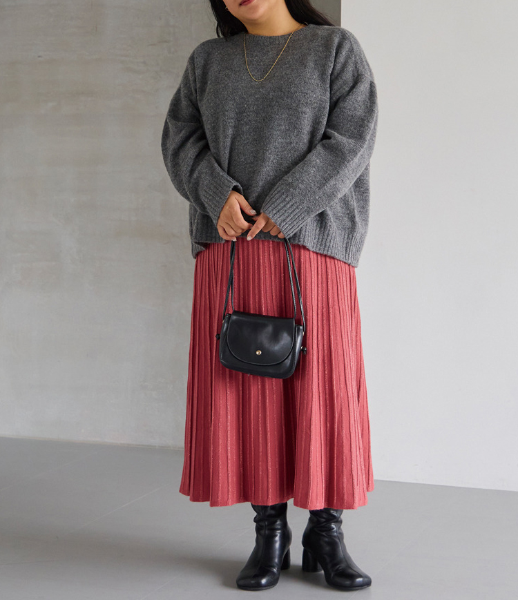 150cm×60代にベストなスカート丈とは?