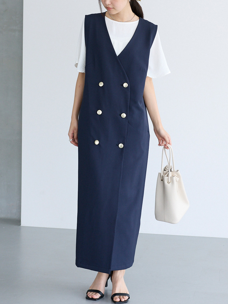 ダブルボタンジャンスカ