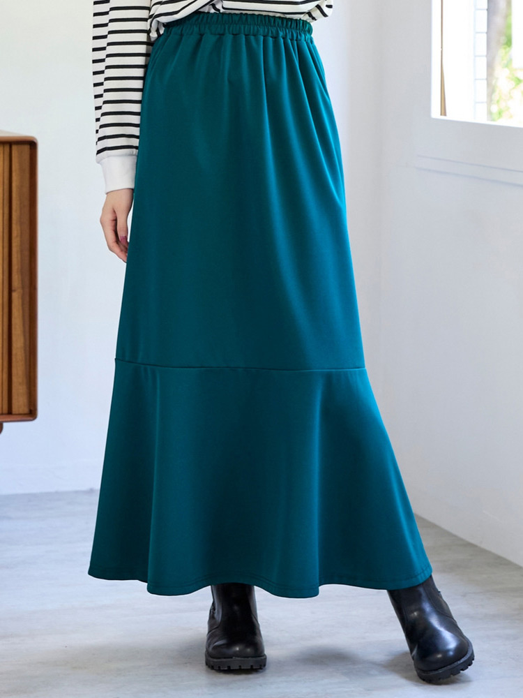 マーメイドシルエットスカート