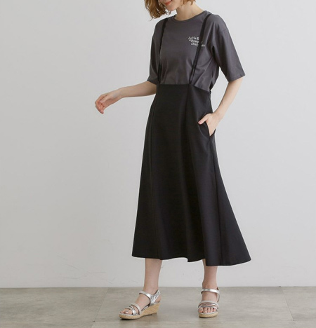 【春夏向け】おしりが大きめぽっちゃりさんにおすすめのスカートコーデ見本