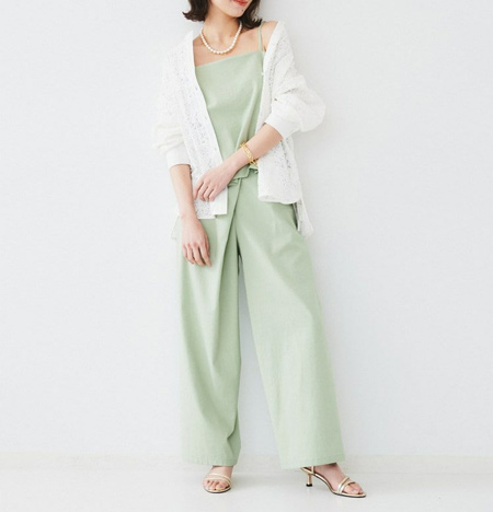 【春夏向け】おしりが大きめのぽっちゃりさんにおすすめのパンツコーデ見本