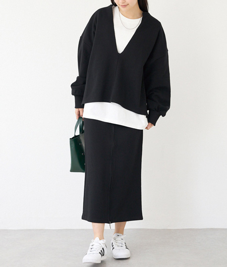 【春夏向け】おしりが大きめぽっちゃりさんにおすすめのスカートコーデ見本