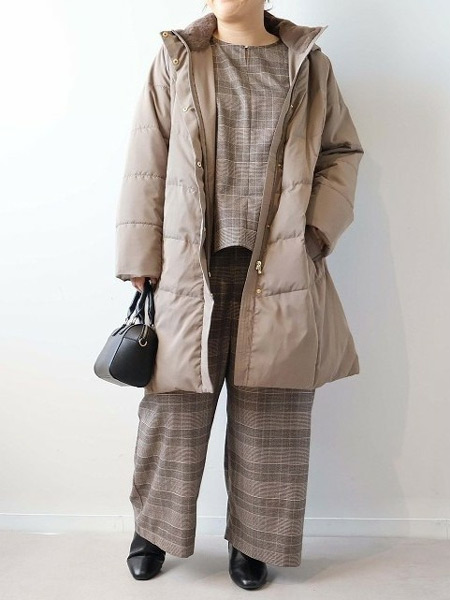 【冬】50代60代ぽっちゃりさんのお手本コーデ