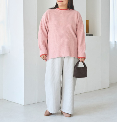 【春】50代60代ぽっちゃりさんのお手本コーデ